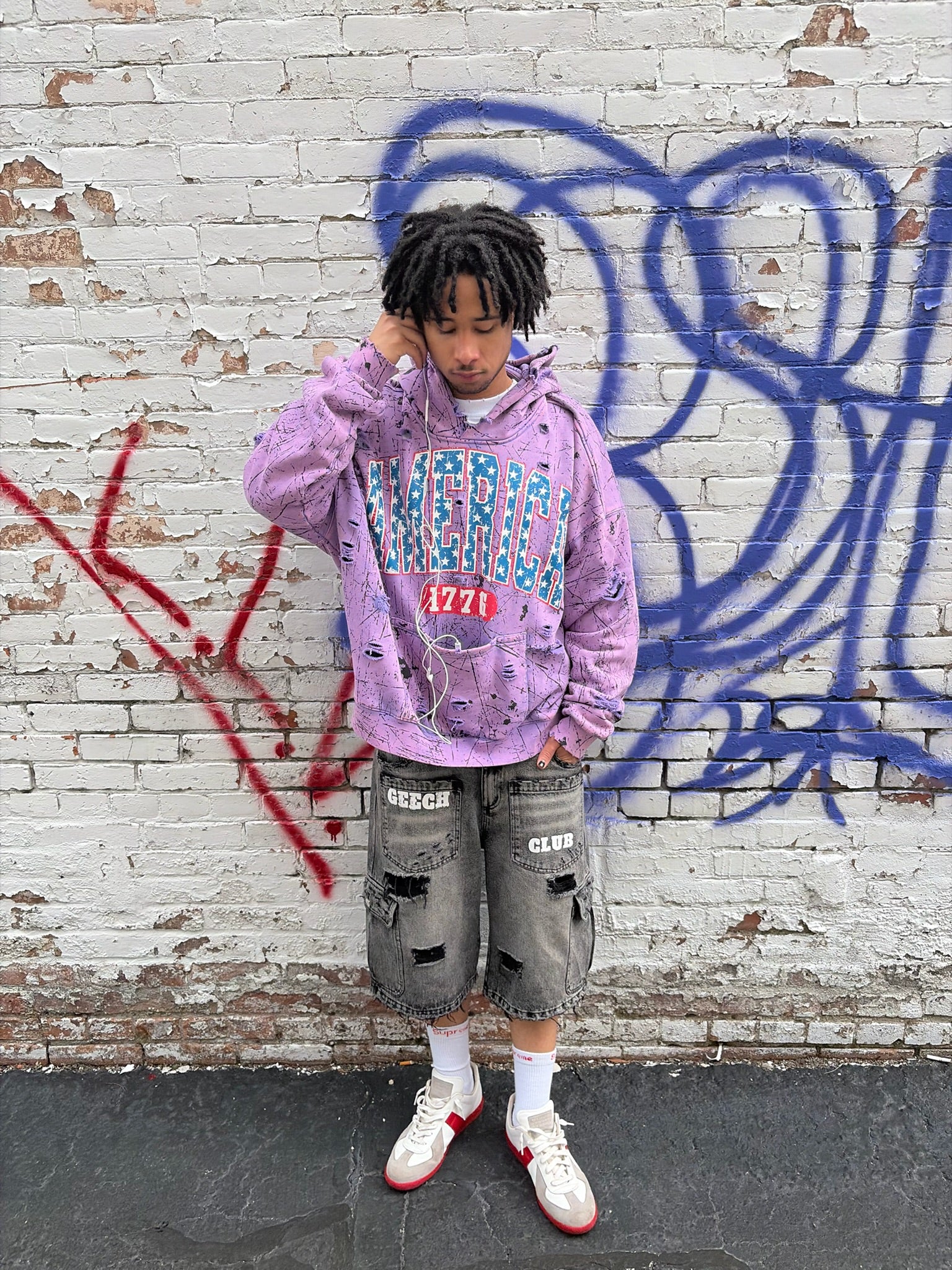 Purple America Hoodie