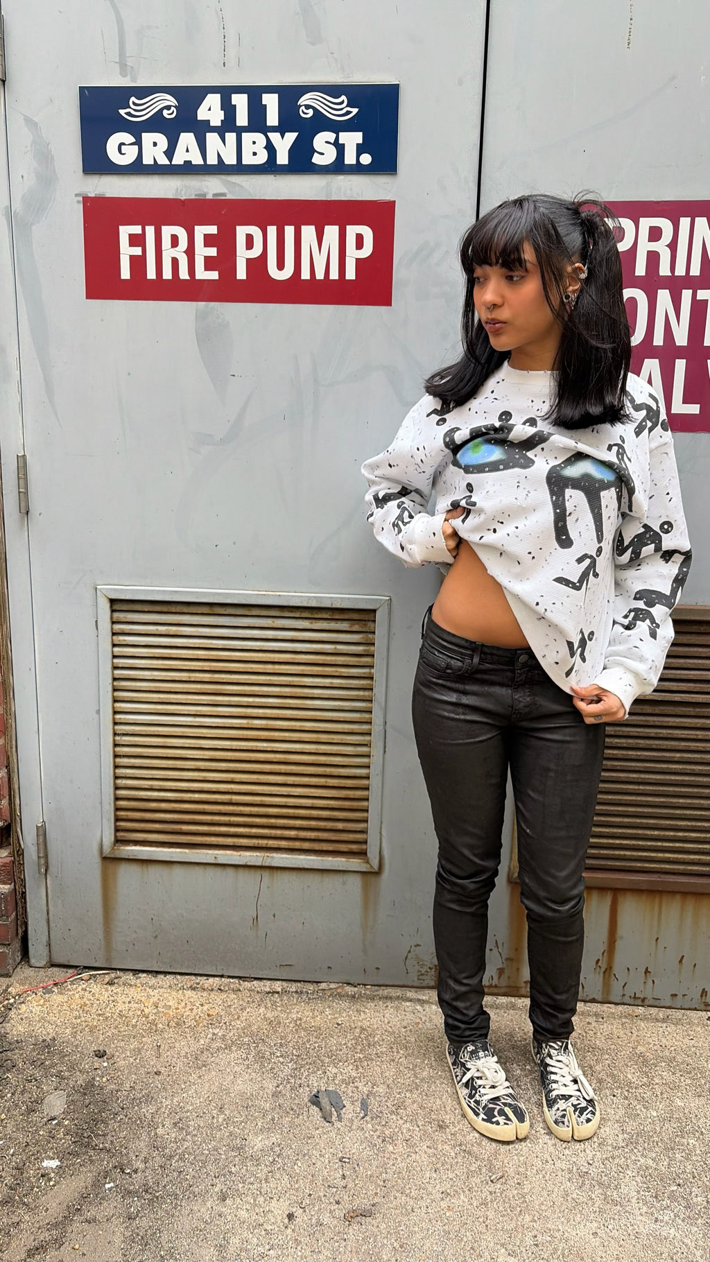 White Evil Eyez Thermal