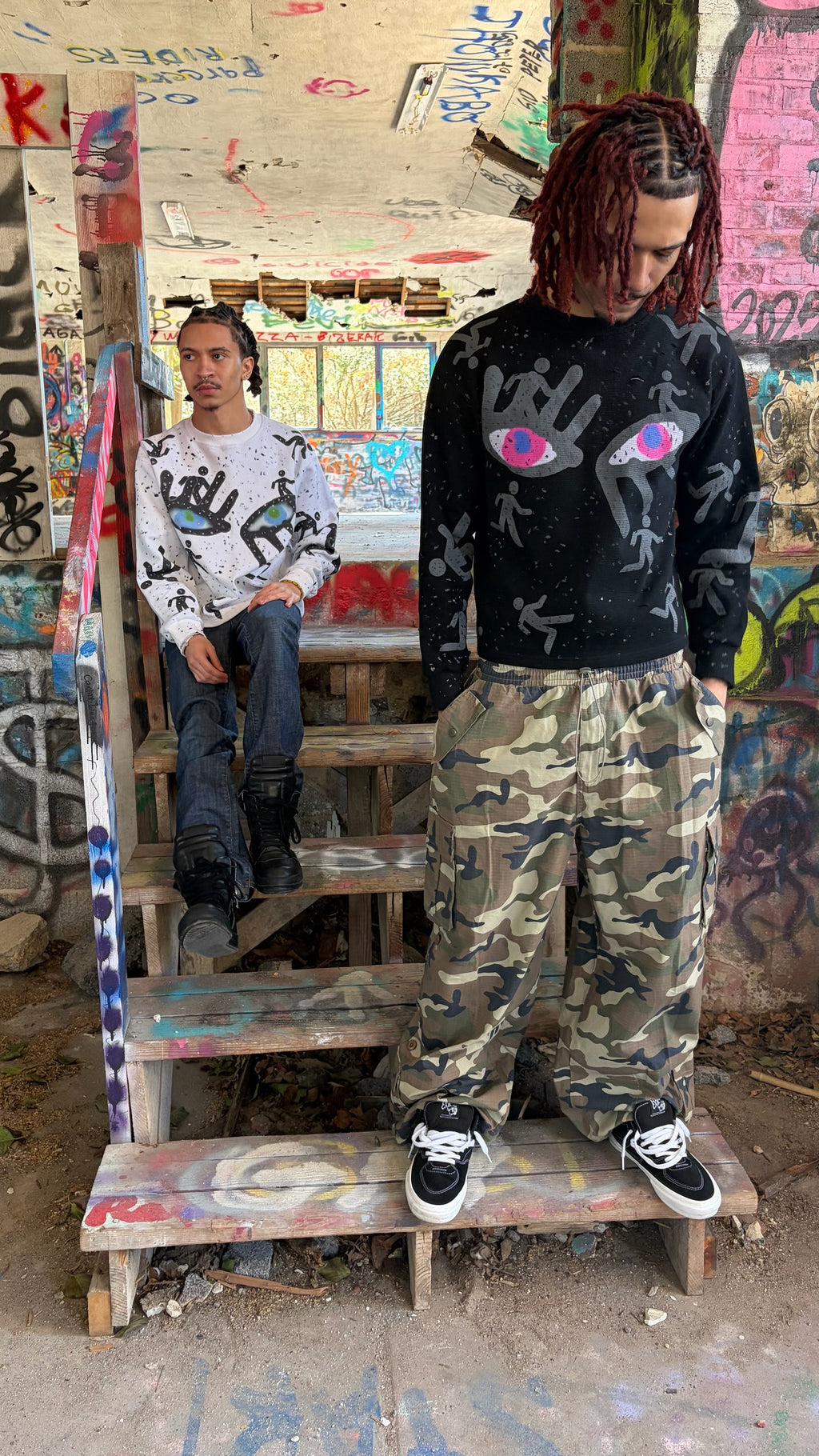 White Evil Eyez Thermal