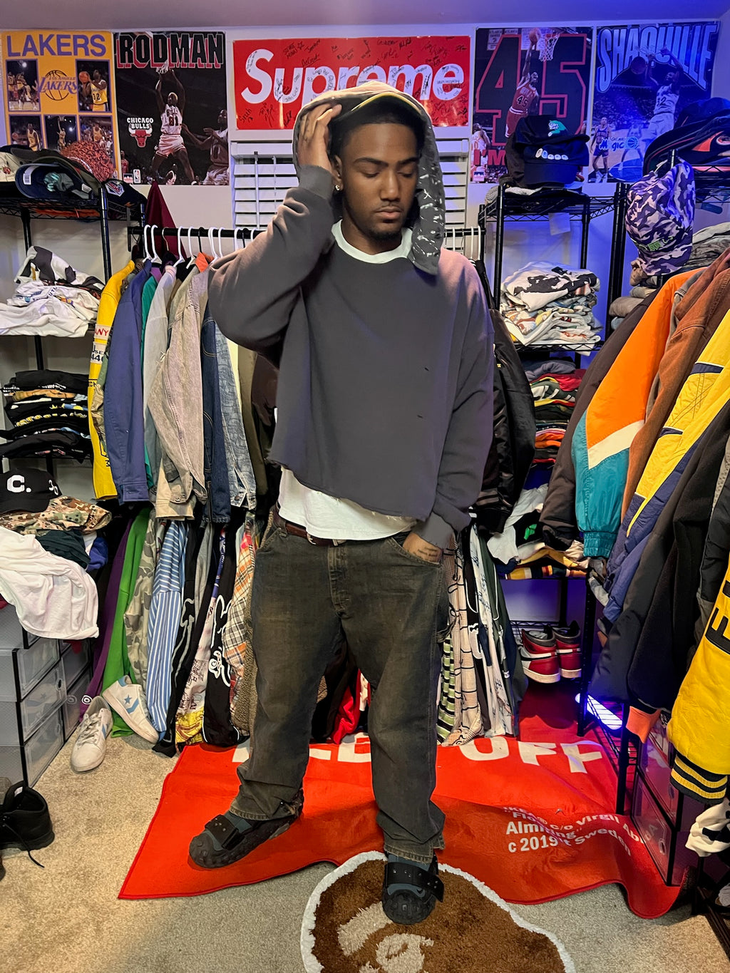 Geech Club Reversible Varsity Hoodie