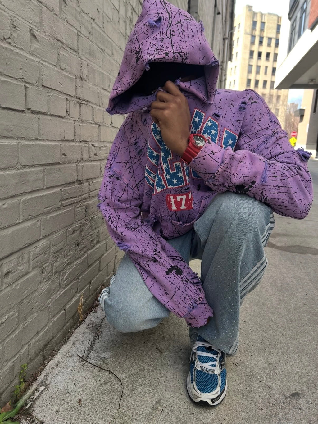 Purple America Hoodie