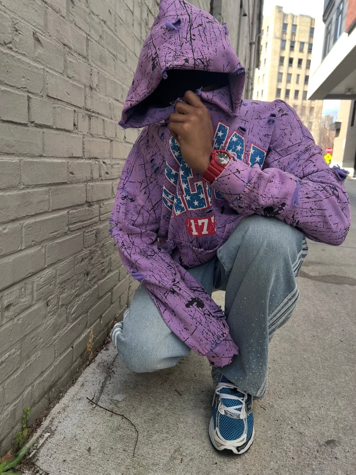 Purple America Hoodie